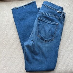 MOTHER Insider Ankle Fray